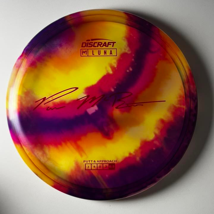 Luna (Z Fly Dye - Paul McBeth Signature Series) – Chemainus Disc Golf